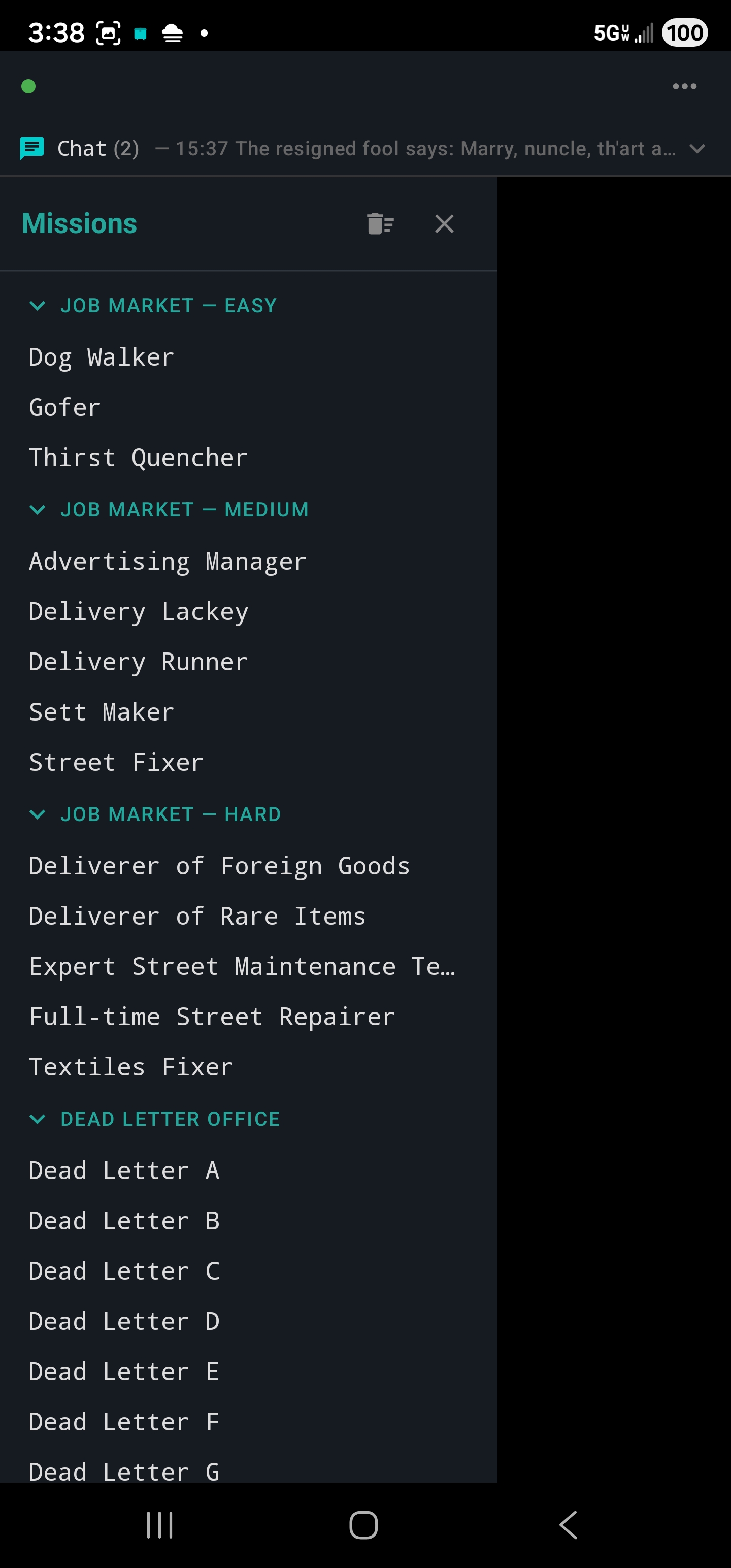 Luggage screenshot